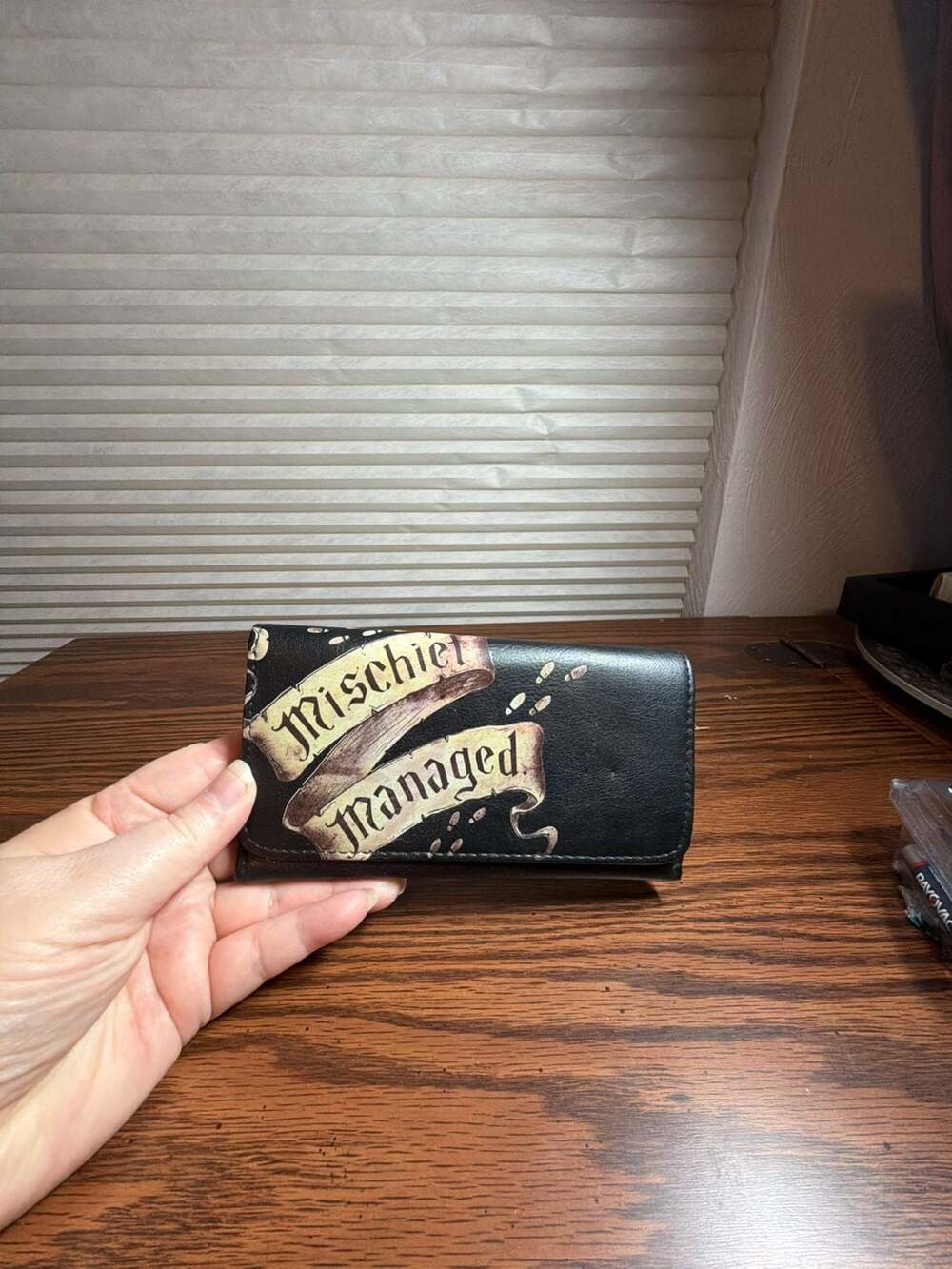 Harry Potter Mischief Managed Marauders Map Wallet